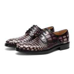 Square-Pattern-Brown-Crocodile-Oxfords