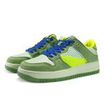 Mesh Skateboard Casual Sneakers Green