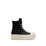 Men's All-Season Canvas Shoes, Black Mid-Top