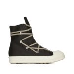 Men's All-Season Canvas Shoes, Black Mid-Top