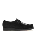 Men's  Dark Style Stylish Casual Shoes, Black Embroidery