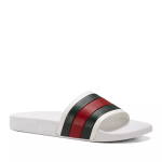 Unisex Low-heeled Simple Slippers Sandals, White