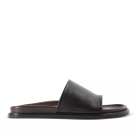 Unisex Low-heeled Thin Bottom Slippers Sandals, Black