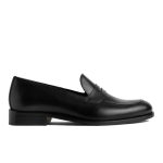 Men’s Thick-soled Casual Slip-on Simple Loafers, Black