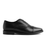 Men's Fashion Carved Men's Lace-up Business Leather Shoes，Black