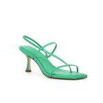 Thong Square Toe Dress Sandals，Green