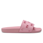 Rose Pink Rubber Pursuit Slides Sandals Women’s