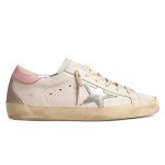 Pink Tail Silver Star Women's Youth Low-top Casual Shoes