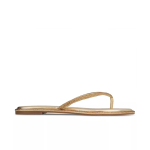 Women's flat casual sandals,Gold