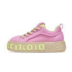 Pink summer ice casual women's thick soled height increasing board shoes